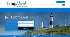 Desktop Screenshot of longislandbusinessclub.com